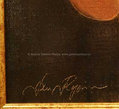  / Dívka s odhalenými ňadry / Jan Rapin