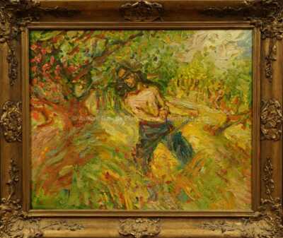 Jan Bauch - Sekáč v sadu