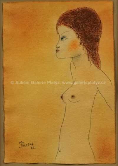  / Dívčí akt / Ota Janeček