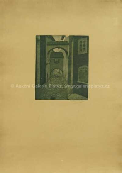  / Pražská ulička / Vojtěch Preissig