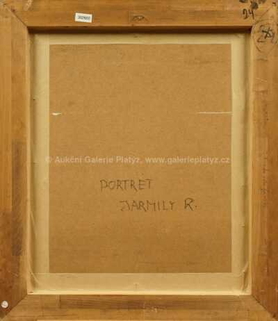  / Portrét Jarmily / Lutobor Hlavsa