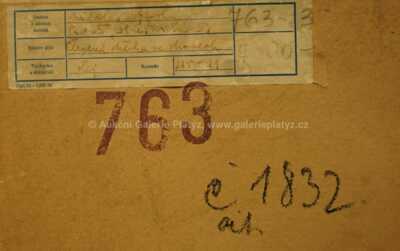  / Červená střecha ve stromech / Miloslav  Holý