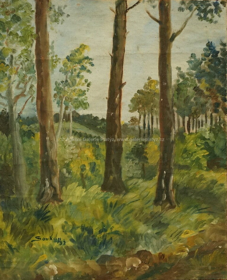  / Na kraji lesa / František Ladislav Soukup