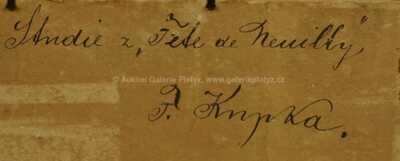  / Akt studie z Fete de Neuilly / František Kupka