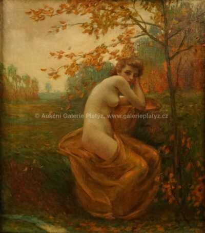  / Dívka a podzim / Bohumil Mareček