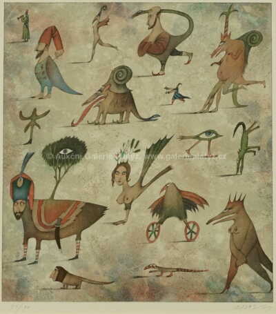  / Sbírka kuriozit císaře Rudolfa / Adolf Born