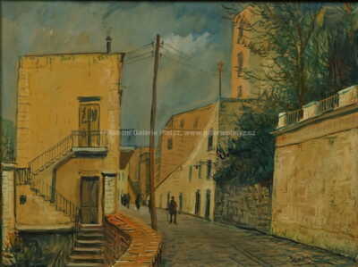  / Ulička ve Francii / Alois Kohout (Lecoque)