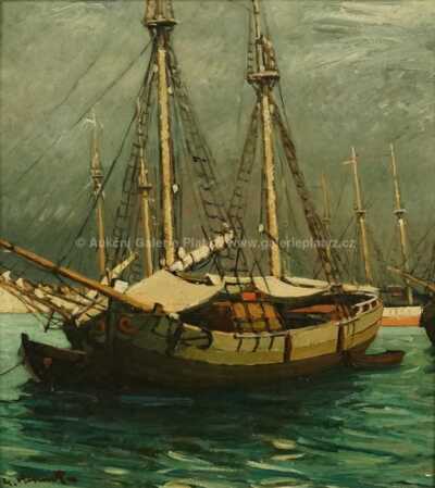  / V přístavu / Alois Kohout (Lecoque)