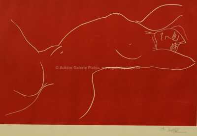  / Dívčí akt / Ota Janeček