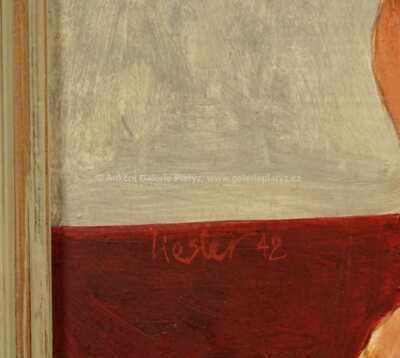  / Dívčí akt / Josef Liesler