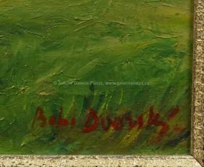  / Rozkvetlý strom / Bohumír Dvorský