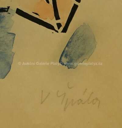  / Dívka u vody / Václav Špála