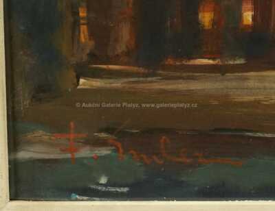  / Přístav v Palermu / František Emler