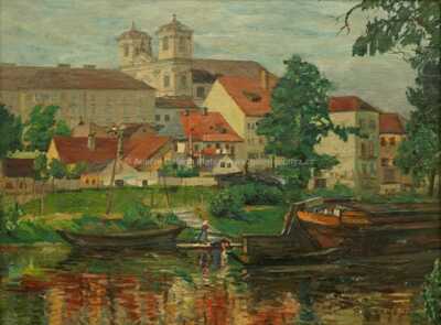  / Na řece pod městem / Josef Multrus