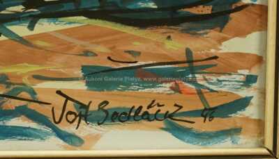  / Cestou z vesnice / Vojtěch  Sedláček