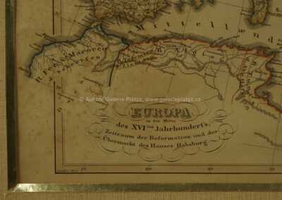  / Europa 16. století / Justus Perthes