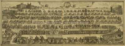  / Papežský průvod Clementa desátého / Giacomo Rofsi