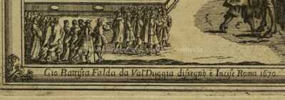  / Papežský průvod Clementa desátého / Giacomo Rofsi