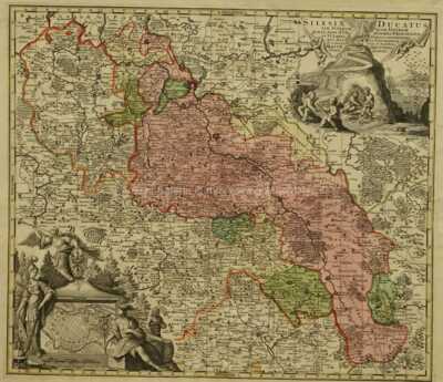  / Vévodství Slezské / Matthäus Seutter