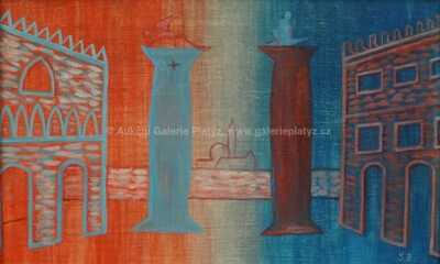  / Piazzeta / Jan  Zrzavý