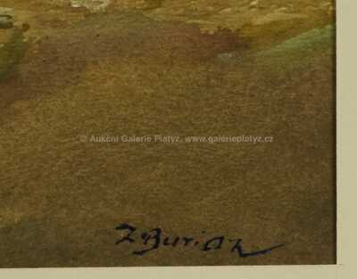  / Rozkvetlá louka / Zdeněk Burian