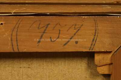  / Zátiší se čtyřmi jablky / Václav Špála