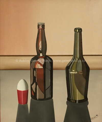  / Zátiší s lahvemi /  Chládek