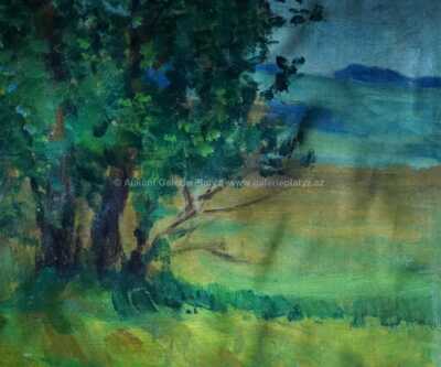  / Stromořadí v krajině / František Kaván