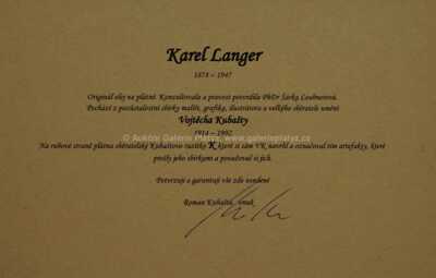  / Zahraní slavnost / Karel Langer