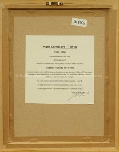  / Dívka s jahodami / Marie Čermínová - Toyen