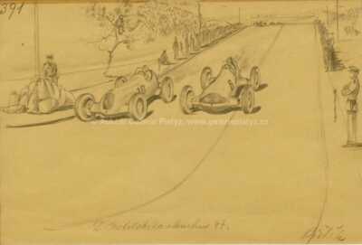  / Z motolského okruhu / Theodor Pištěk