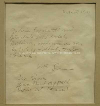  / Kompozice / Josef  Šíma