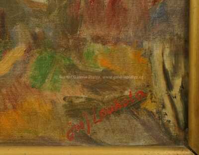  / Dívka v interiéru / Josef Loukota