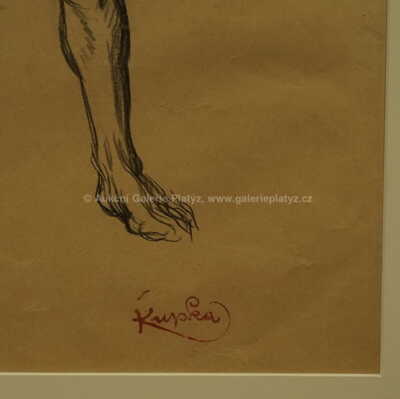  / Etude d´homme en pied / František Kupka