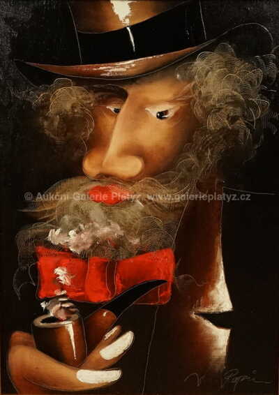  / Kuřák dýmky / Jan Rapin