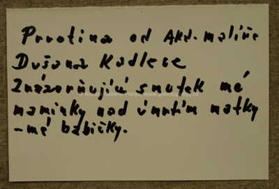  / Smutek / Dušan Kadlec