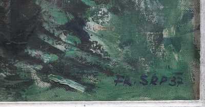  / Pohled na vesničku / František Srp