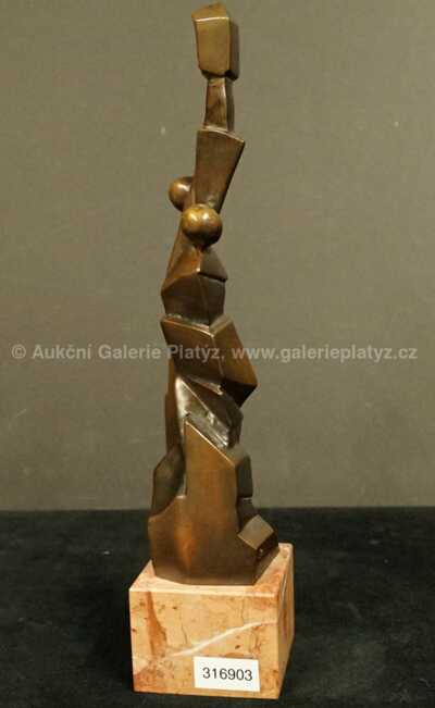  / Kubistická žena / Ota Janeček