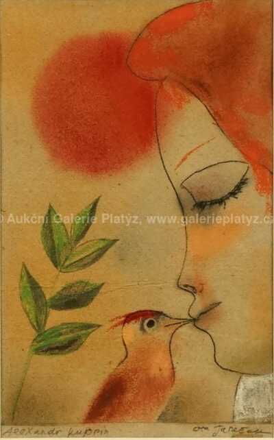  / Ilustrace ke knize Alexandra Kuprina / Ota Janeček