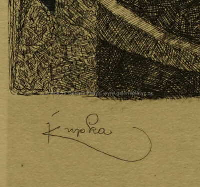  / Studie Ticha / František Kupka