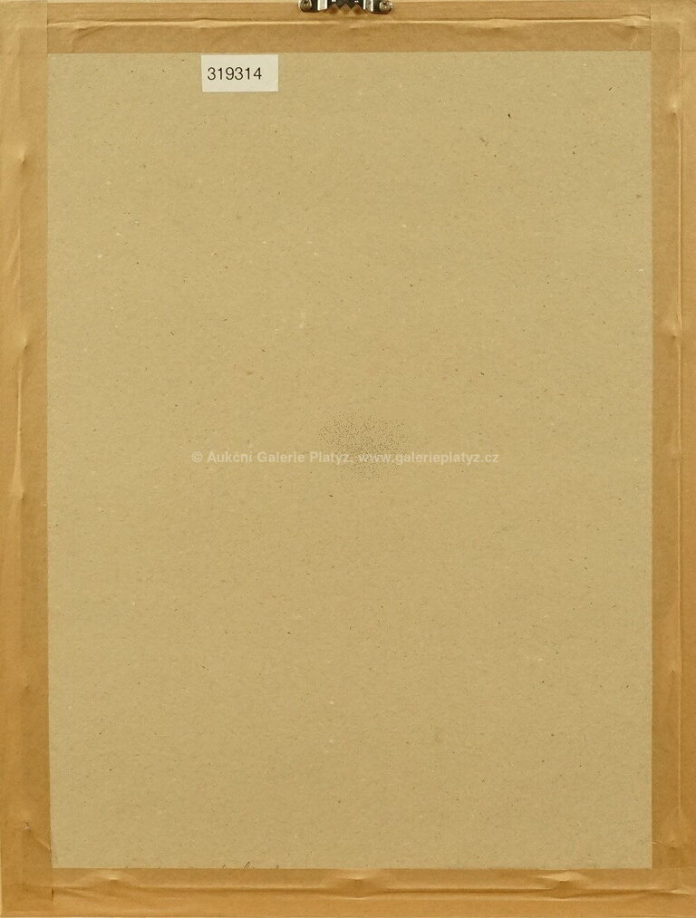  / Kubistická hlava / Jaroslav Kafka