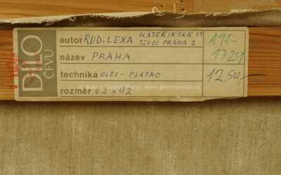  / Praha / Rudolf Lexa