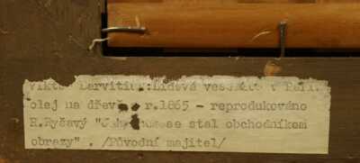  / Lidová veselice v Paříži / Viktor Barvitius (připsáno)