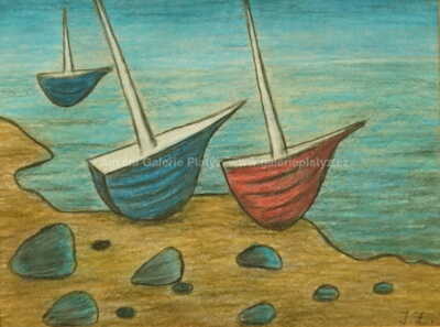  / Tři lodě / Jan  Zrzavý