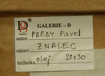 / Znalec / Pavel Pardy