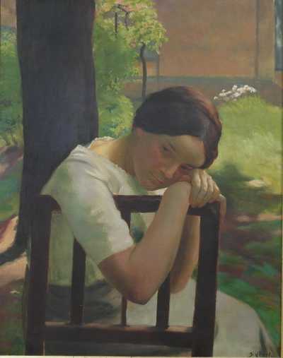  / Zamyšlená / J. Veselý