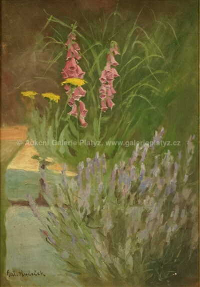  / Květinové zátiší / Antonín Hudeček