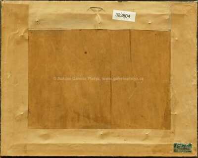  / Zasněžený dvorek / Alois Kalvoda