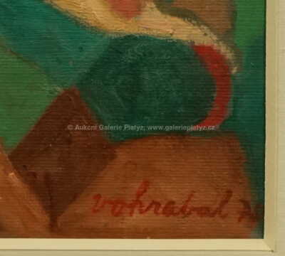  / Dvě postavy / Josef  Vohrabal