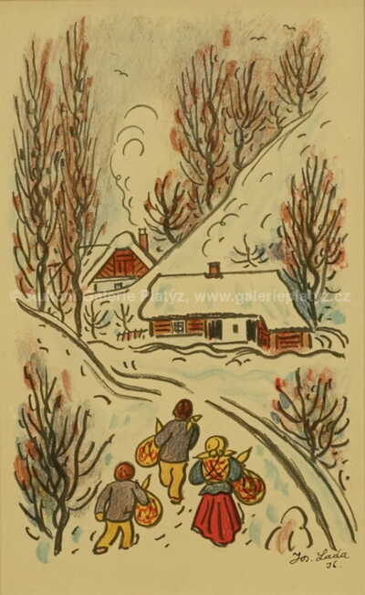  / Koledníci / Josef Lada